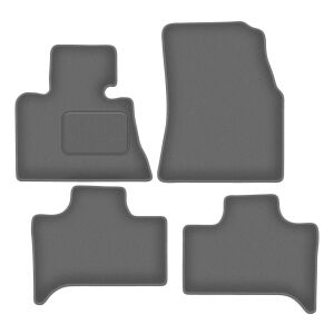 Velúr grafit autószőnyegek: BMW X5 E53 2WD (1999-2006)