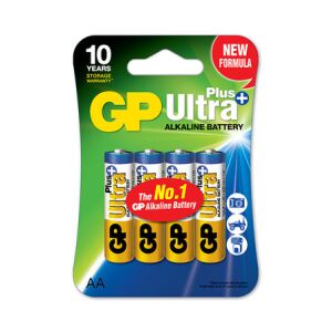 ULTRA+ ALKÁLI ELEM AA LR6 1.5V 4 DARAB - GP15AUP-U4