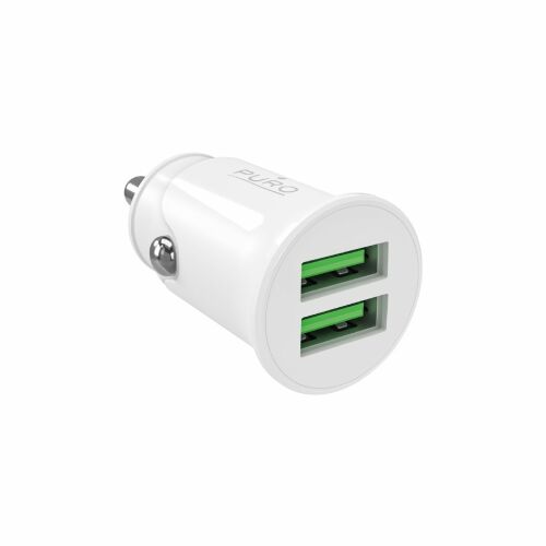 Ładowarka samochodowa 2x USB-A Pro Lite 10W - biała 144575971