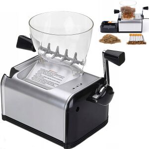 Maszynka elektryczna do papierosów tytoniu nabijarka tłokowa 230 V 144578228 - Dohányzás kiegészítő