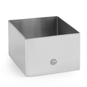 Hendi 512173 négyzet alakú sütőforma süteményekhez és ételekhez 80x80x(M)45mm 144580650 - Főzőedény & Sütőedény