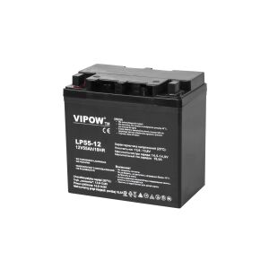 Vipow 12V 55Ah zselés akkumulátor UPS darab 144582073 - Akkumulátor