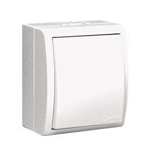 AQUARIUS EGYPÓLUSÚ KAPCSOLÓ, HERMETIKUS, IP54, FEHÉR - E131AA-KN283