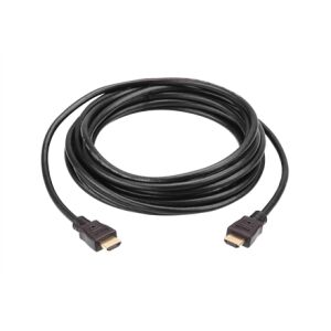 Aten | Férfi | 19 tűs HDMI Type A | Férfi | 19 tűs HDMI Type A | 15 m | Fekete 144588299 - HDMI kábel