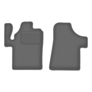 Velúr grafit autószőnyegek: Mercedes Vito II W639 kisbuszhoz (2003-2014)