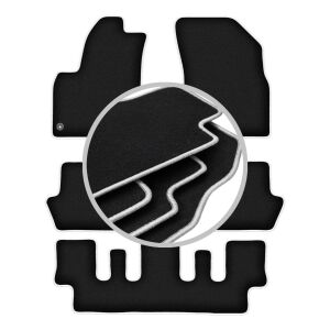 CARLUX-SILVER autószőnyegek a következő modellekhez: Citroen C4 Grand Picasso 7 személyes (2006-2013)