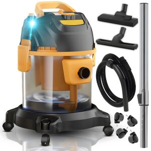 Odkurzacz piorący na sucho mokro do dywanów tapicerki bezworkowy 20 l 2000 W 144596774 - Takarítógép