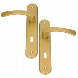 ARANYRA FESTETT AJTÓKILINCS 90MM BETÉTHETI - MP KL D9Y PLN