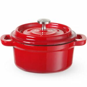 Zománcozott öntöttvas fazék 0,27 l piros - Hendi 626856 144603356 - Kert