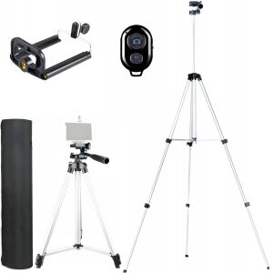 Statyw tripod składany do telefonu gwint 1/4'' pilot BT 35-103 cm
