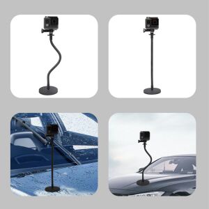 Mágneses GoPro sportkamerákhoz való tartó, hattyúnyak, 54cm