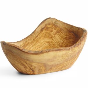 Olajfából készült dísztál, 300 x 190 x 110 mm 144606385 - Dekortál