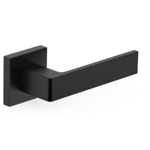 RUMBA FOGANTYÚ, NÉGYZET ALAKÚ FEKETE CSÚSZDA K - MP KL VRUKCZ 144606461 - Ajtógomb & Kilincs