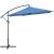 Kerek kerti napernyő karral, dönthető, 300 cm átmérőjű, kék 144611492