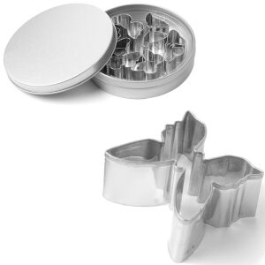 Pillangó tortavágó sablon - 8 darabos készlet - HENDI 673782 144619861 - Sütemény kiszúró