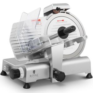 Elektromos szeletelőgép felvágottakhoz és sajtokhoz, 150 W, 250 mm-es tárcsa 144620032 - Szeletelő gép