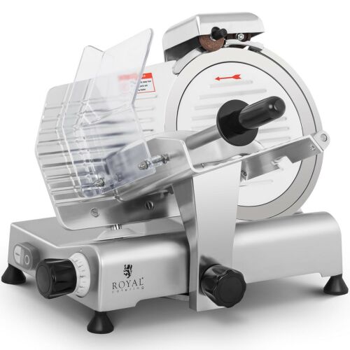 Elektromos szeletelőgép felvágottakhoz és sajtokhoz, 150 W, 250 mm-es tárcsa 144620032