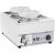 Bain-marie elektromos melegítőállomás leveshez, fondühöz, csokoládéhoz, 1500 W, 2 x 7 l 144621542