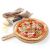 Pizza vágódeszka tálaláshoz, kerek, átmérője 305 mm - Hendi 505533 144621624