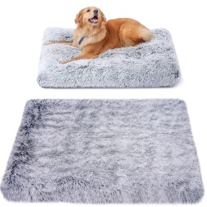 PLÜSS TÉGLALAP ALAKÚ ÁGY Járóka KUTYÁNAK ÉS MACSKÁNAK párnás ágy 100x60