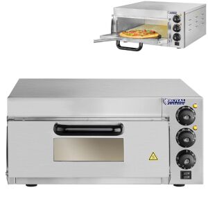 Pizza sütő 1x40cm egykamrás 2000W 230V Időzítő 120perc Royal Catering 144628835 - Pizzasütő