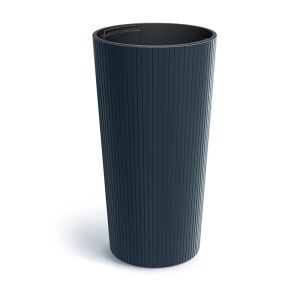 LAMIA KESKENY VIRÁGCSERÉP - ANTRACIT - PP-DLAS300A 144629537 - Kert