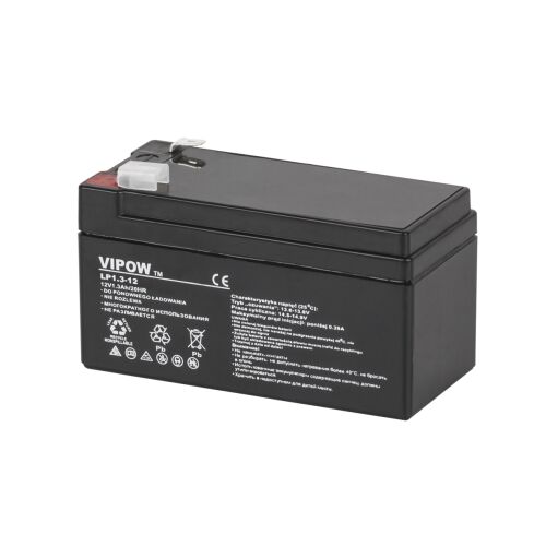 Vipow 12V/1.3Ah zselés akkumulátor 144631192