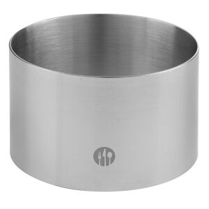 Kerek süteményformázó gyűrű tortákhoz és ételekhez, átmérő 60 mm, Hendi 512135