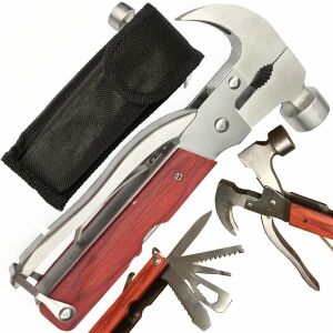 Multitool survivalowy narzędzie wielofunkcyjne turystyczne młotek nóż szczypce 144640361 - Multifunkciós szerszám