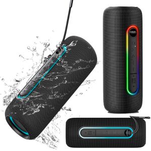 Bluetooth 5.0 IPX5 USB AUX 20W RGB vezeték nélküli Kruger&Matz Street hangszóró 144644407 - Audio