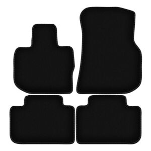 BASIC fekete velúr szőnyegek a következőkhöz: BMW iX3 G08 SUV (2021-)