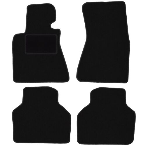 Fekete velúr szőnyegek a következő modellekhez: BMW 7 E66 szedán hosszú (2001-2008) 144663034