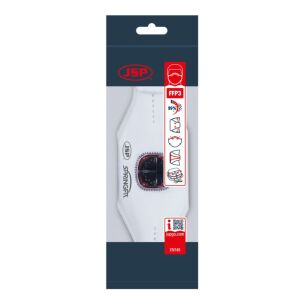 JSP SPRINGFIT FFP3V légzésvédő maszk, TYPHOONE szeleppel, 435 ml - BHP JSP 0399