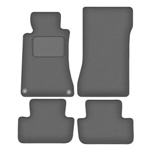 Velúr grafit autószőnyegek: Mercedes CLK W209 kupé (1997-2009)