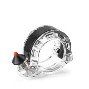 alakú biciklicsengő 100db - átlátszó