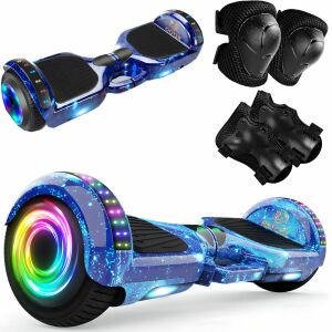 Deskorolka elektryczna Hoverboard z głośnikiem Bluetooth światłem LED 10'' 144665404 - Hoverboard