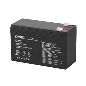 Vipow 12V/7.5Ah zselés akkumulátor 144665418 - Akkumulátor