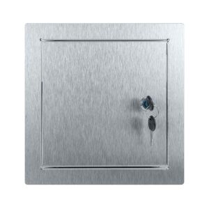 DIBOND ELLENŐRZŐ AJTÓ 200*200MM - DK DB 20*20