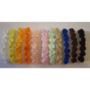 ESKÜVŐ HAD47 - Saját készítésű Szatén rózsás hajfésű - több színben 144513245 - Hajtű