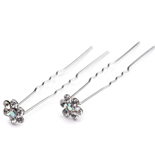 ESKÜVŐ HAD77 - Strasszköves virágos hajtű kristályszín 144524713