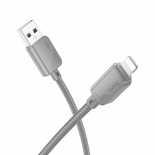 HOCO kábel USB-A - Lightning 2,4A X113 1 m szürke