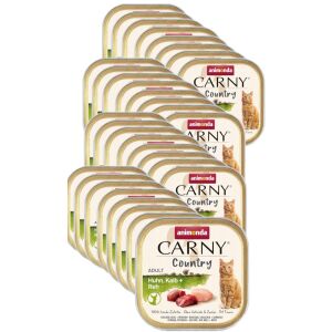 ANIMONDA Carny Country nedves macskaeledel BORJÚ CSIRKE IKRA 32x100g