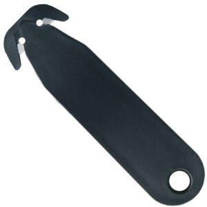 Cuțit de siguranță pentru deschizătoare de carton, folie stretch, cu 2 lame ascunse - negru 144681460 - Deschizătoare de conserve