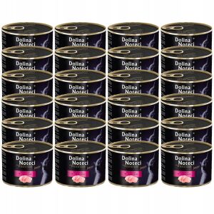 DOLINA NOTECI Prémium Junior Pulykában Gazdag - nedves macskaeledel - 24x185g