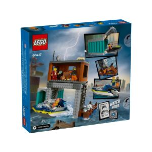 LEGO® City: 60417 - Rendőrségi motorcsónak és a rablók rejtekhelye