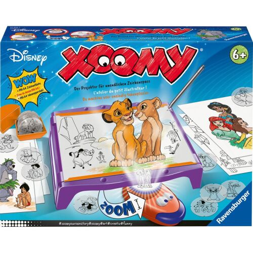 Ravensburger Xoomy Maxi Disney A4 Rajztábla + 72 Rajz Motívum készlet 144689776