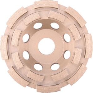 Extol Industrial GYÉMÁNTCSISZOLÓ KORONG, 115MM×22,2MM, KÉTSOROS 8703121