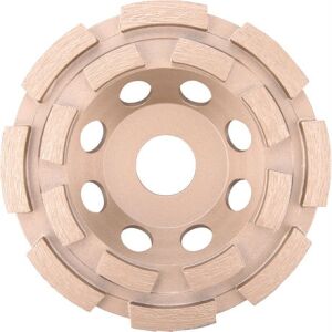 Extol Industrial GYÉMÁNTCSISZOLÓ KORONG, 125MM×22,2MM, KÉTSOROS 8703122