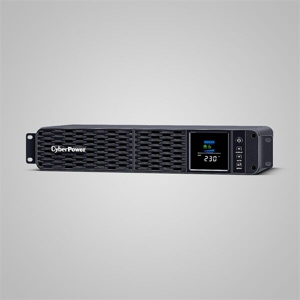 Cyberpower ups 8xiec c13 ,1xusb 1200va 720w pfc activ, culoare intermitentă, linie interactivă, avr, lcd color, rack CP1200EIPFCRM2U