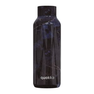 Quokka Solid - Rozsdamentes acél termosz 510 ml (Fekete márvány)